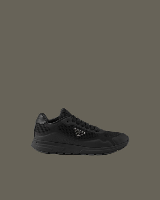 Prada Prax 2.0 Fabric and Mesh Sneakers
